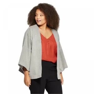A New Day Women's Wool Blend Kimono Jacket