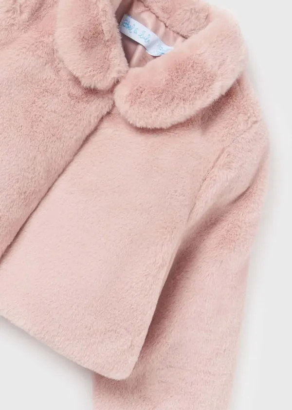 Abel & Lula Faux Fur Coat for Baby Girl