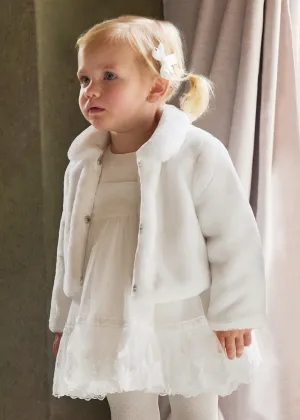 Abel & Lula Faux Fur Coat for Baby Girl