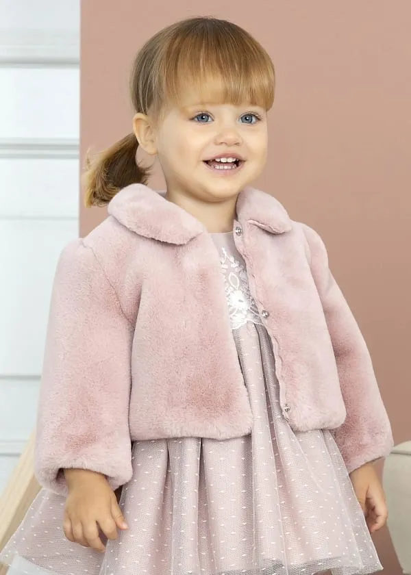 Abel & Lula Faux Fur Coat for Baby Girl