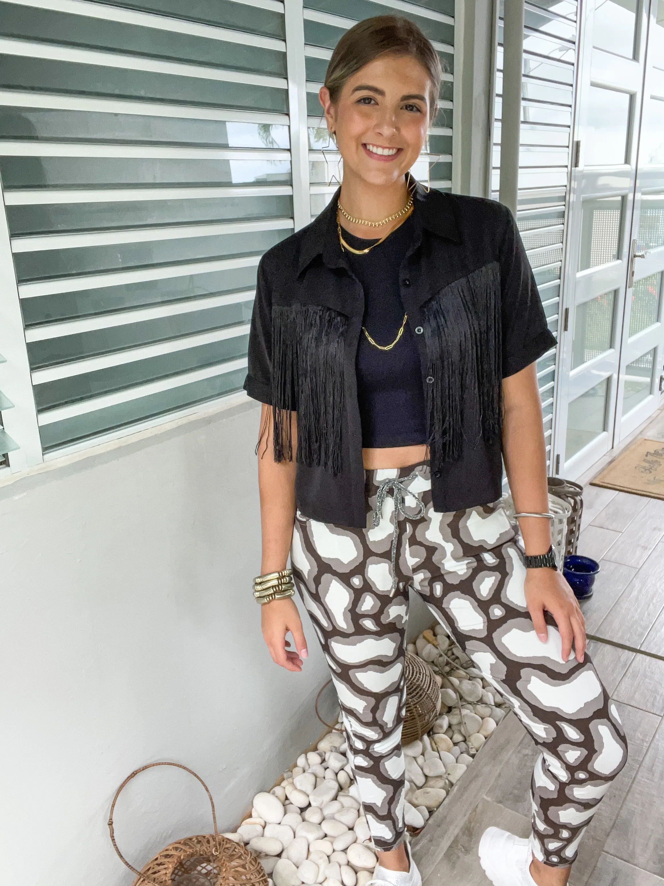 ABSTRACT ONE SIZE JOGGERS