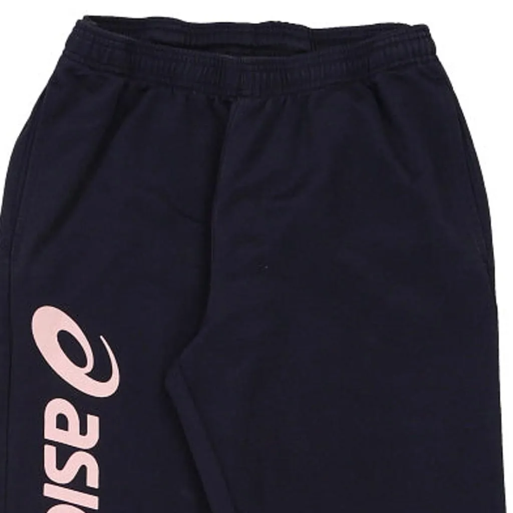 Asics Joggers - Medium Navy Cotton Blend