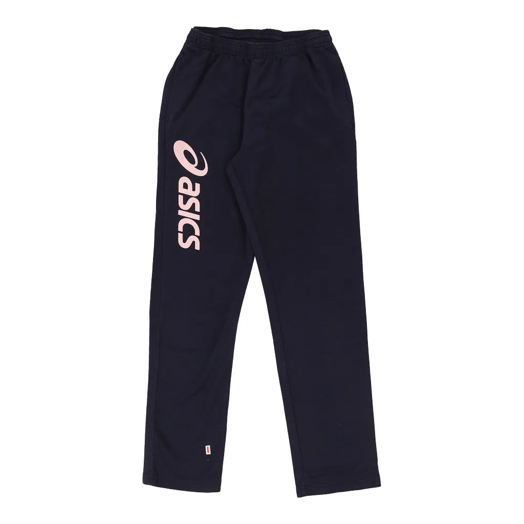 Asics Joggers - Medium Navy Cotton Blend