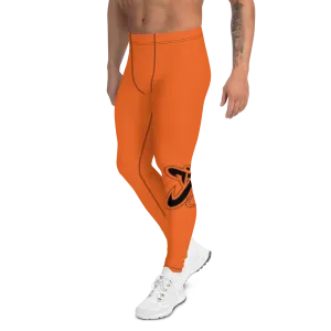 Athletic Apparatus Orange Black logo V3 Men's Leggings