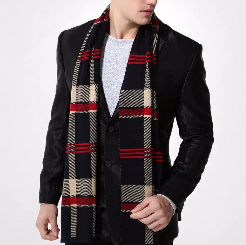 Autumn & Winter Warm Scarf For Men