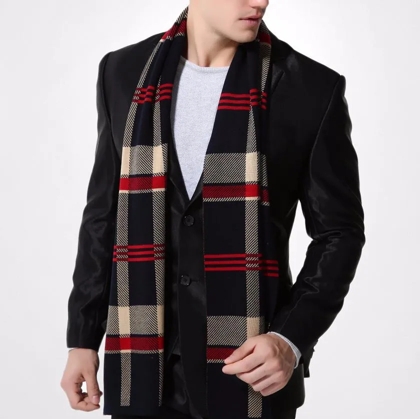 Autumn & Winter Warm Scarf For Men