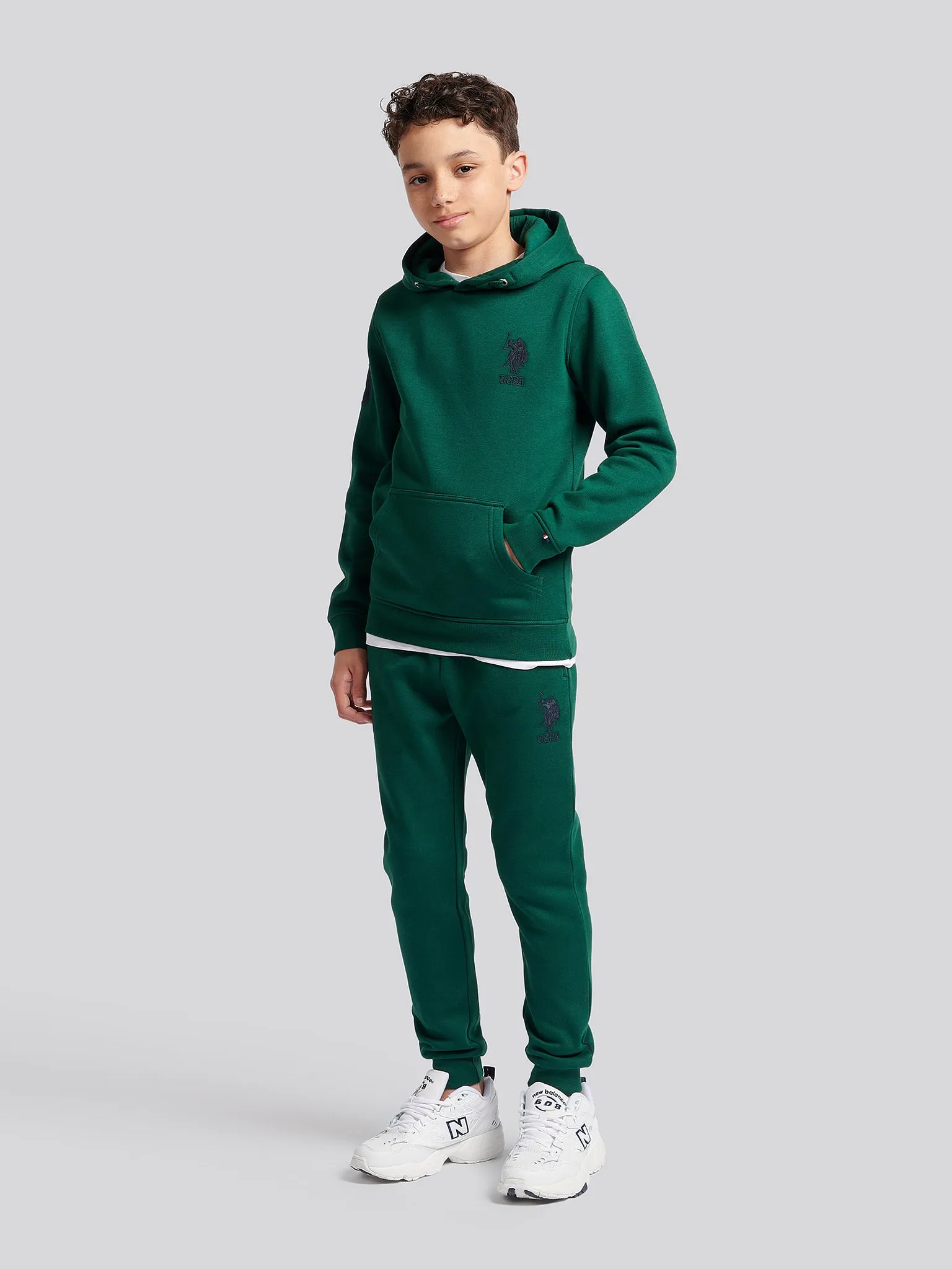 Boys Player 3 Joggers in Rain Forest