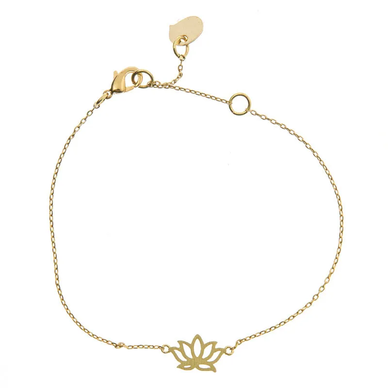 Bracelet Lotus in Gold