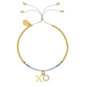 Bracelet XO Charm Gold Plated