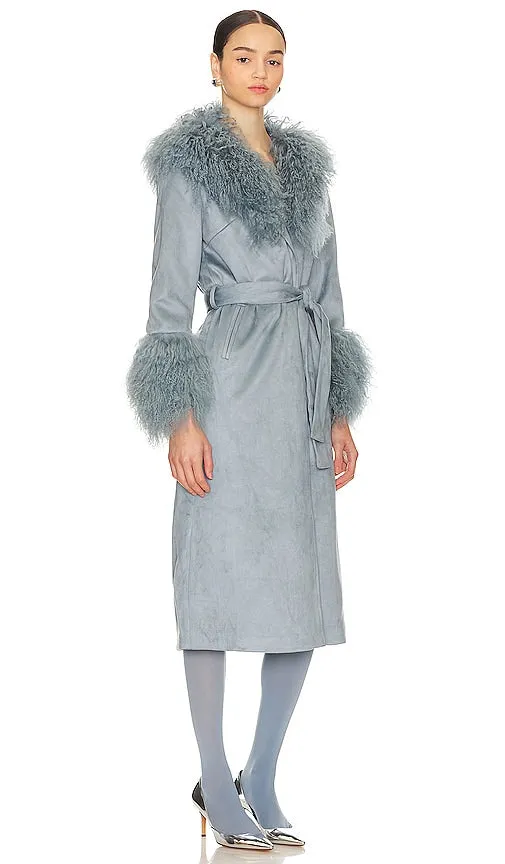 Bubish Gigi Coat in Baby Blue