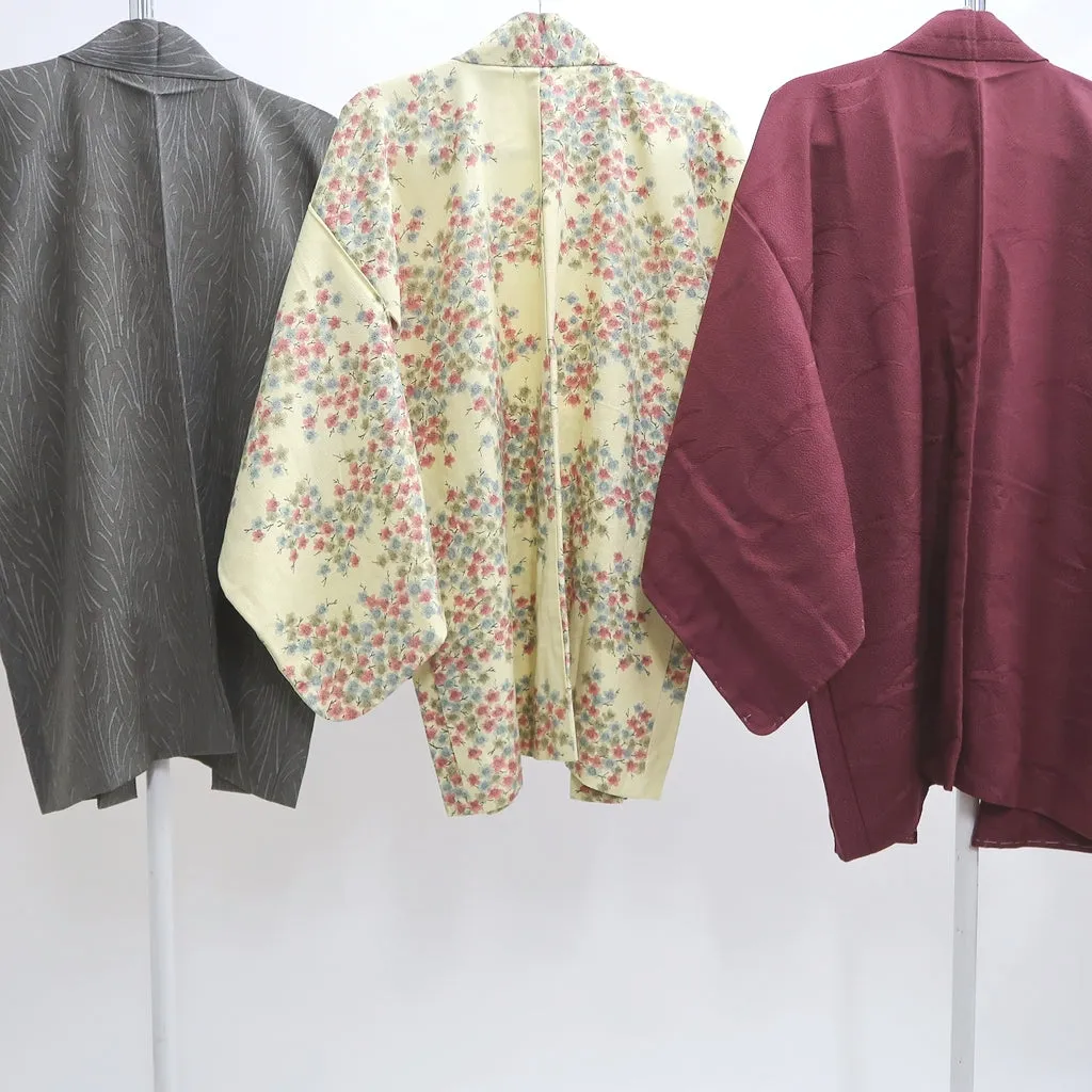 Bundle 15pcs Silk Haori Jacket Wholesale Bulk Free Shipping #409