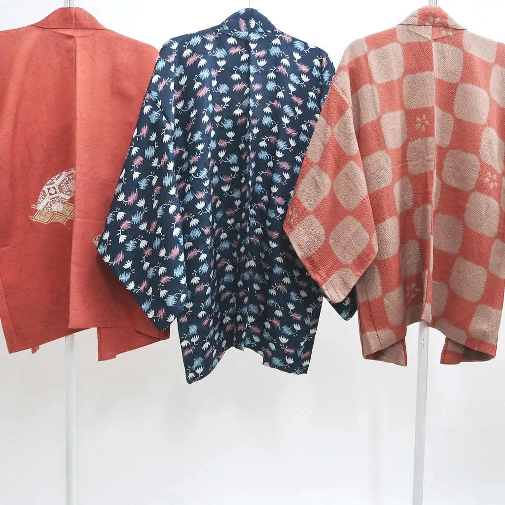Bundle 15pcs Silk Haori Jacket Wholesale Bulk Free Shipping #409