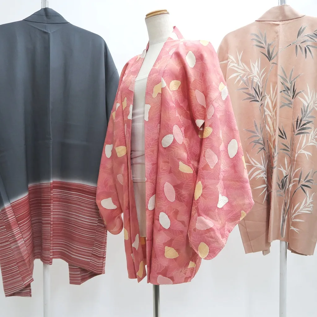 Bundle 15pcs Silk Haori Jacket Wholesale Bulk Free Shipping #409