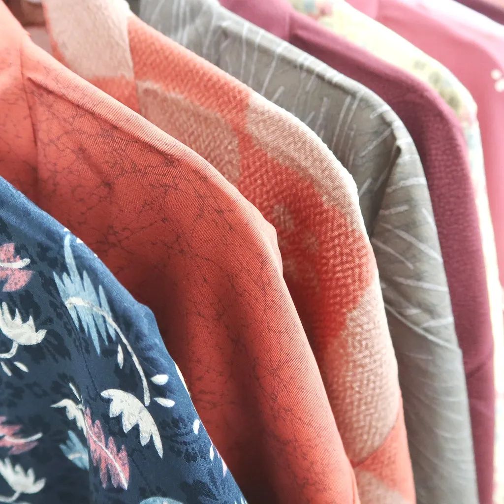 Bundle 15pcs Silk Haori Jacket Wholesale Bulk Free Shipping #409