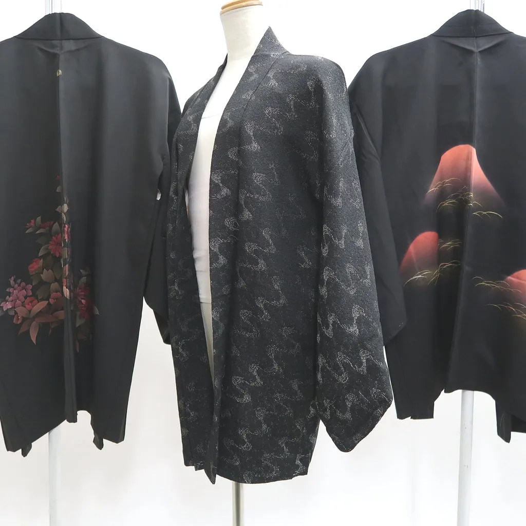 Bundle 15pcs Silk Haori Jacket Wholesale Bulk Free Shipping #458