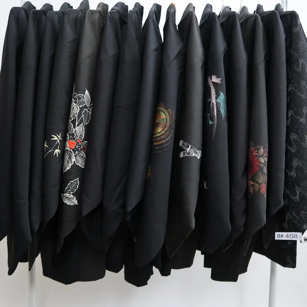 Bundle 15pcs Silk Haori Jacket Wholesale Bulk Free Shipping #458