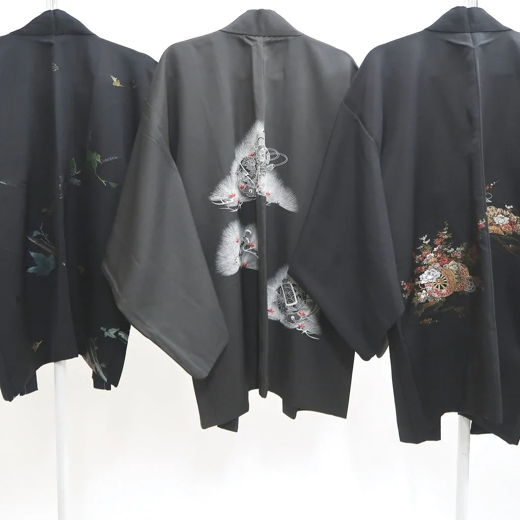 Bundle 15pcs Silk Haori Jacket Wholesale Bulk Free Shipping #458
