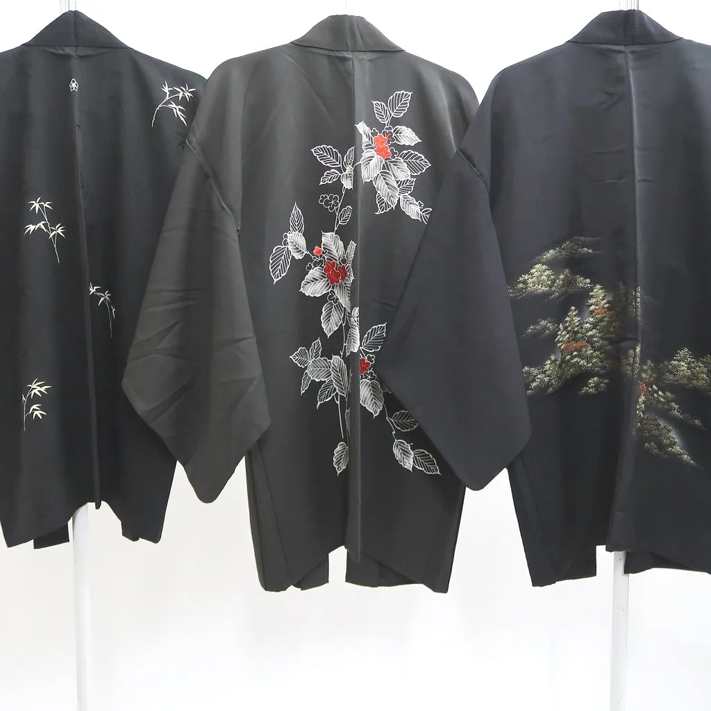 Bundle 15pcs Silk Haori Jacket Wholesale Bulk Free Shipping #458