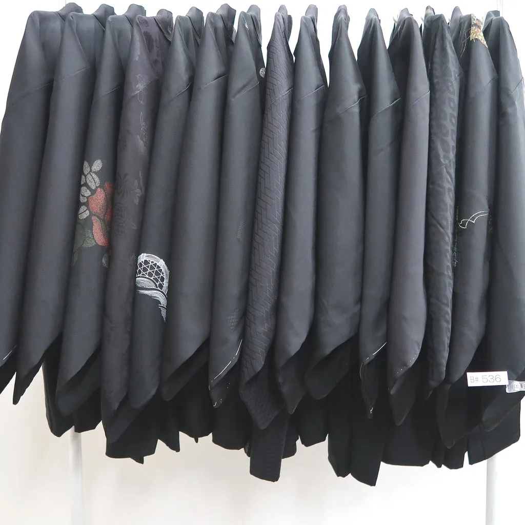 Bundle 15pcs Silk Haori Jacket Wholesale Bulk Free Shipping #536