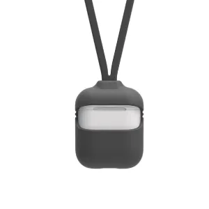 Capsule AirPod Case with Strap set Grey