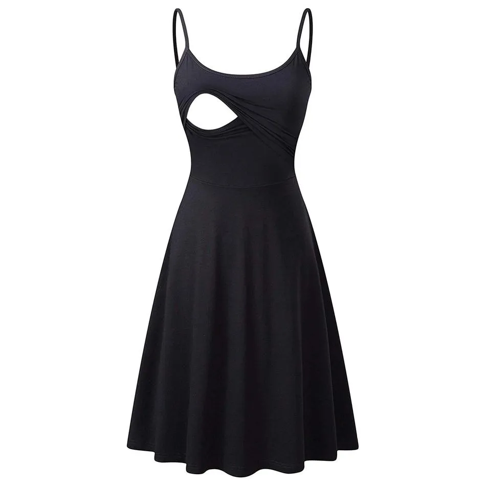 Casual Nursing Slip Dress