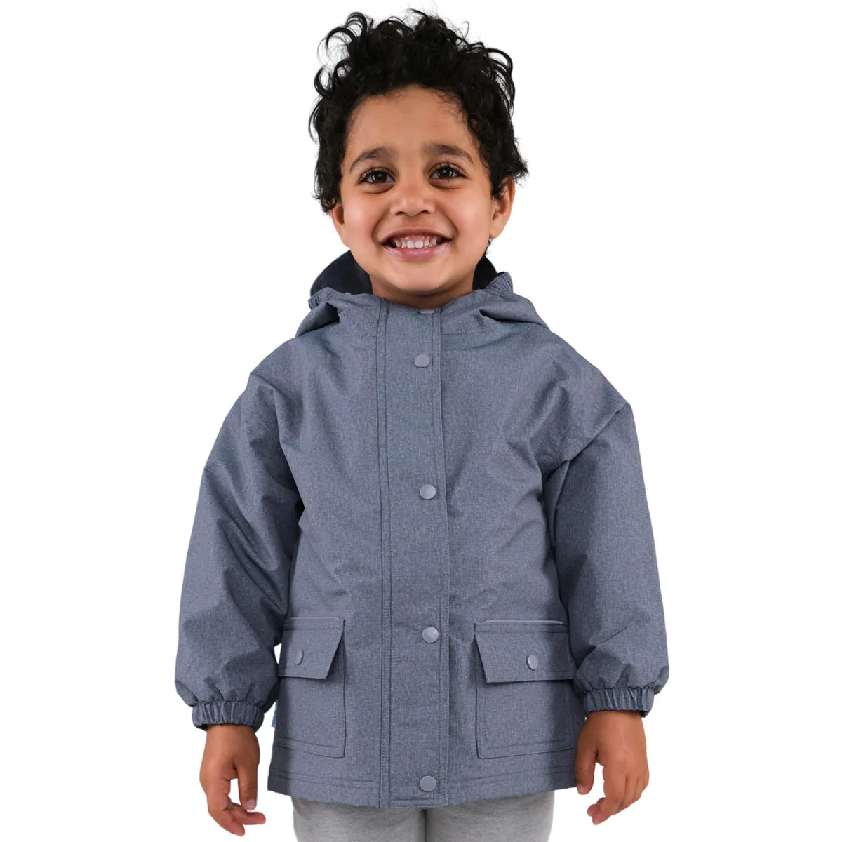 Cozy-Dry Rain Jacket - Heather Grey
