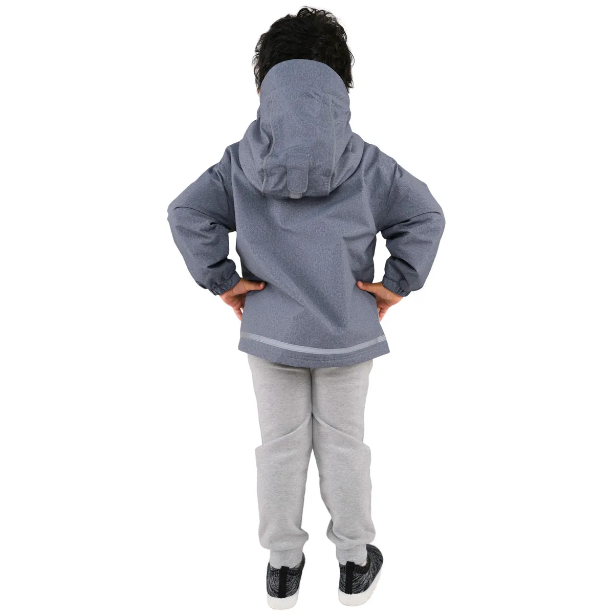 Cozy-Dry Rain Jacket - Heather Grey