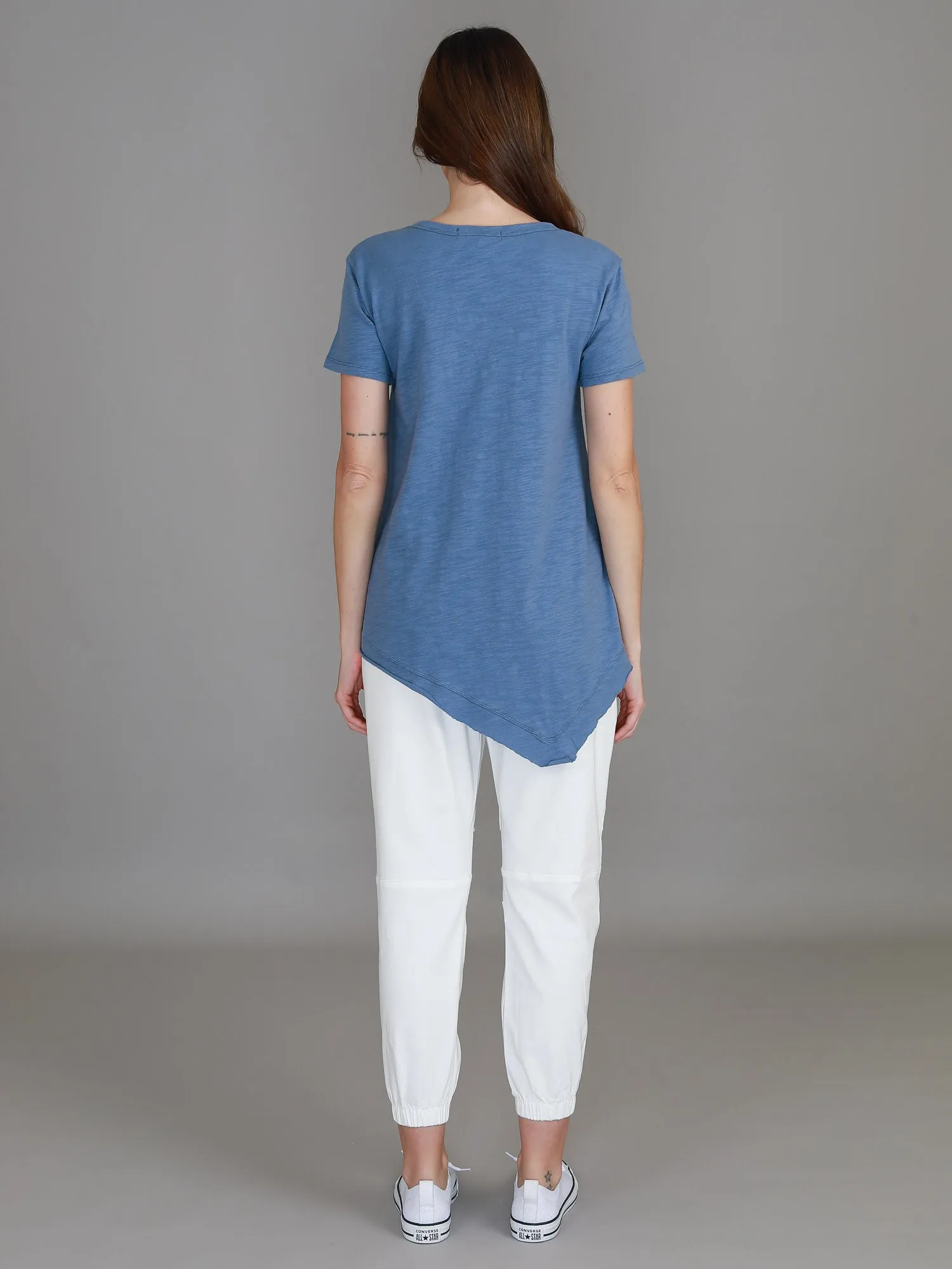 Helena Asymmetrical Hem T Shirt