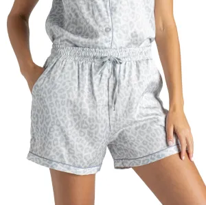 Hello Mello®  Feline Sleepy Beauty Sleep Satin Pajama Shorts