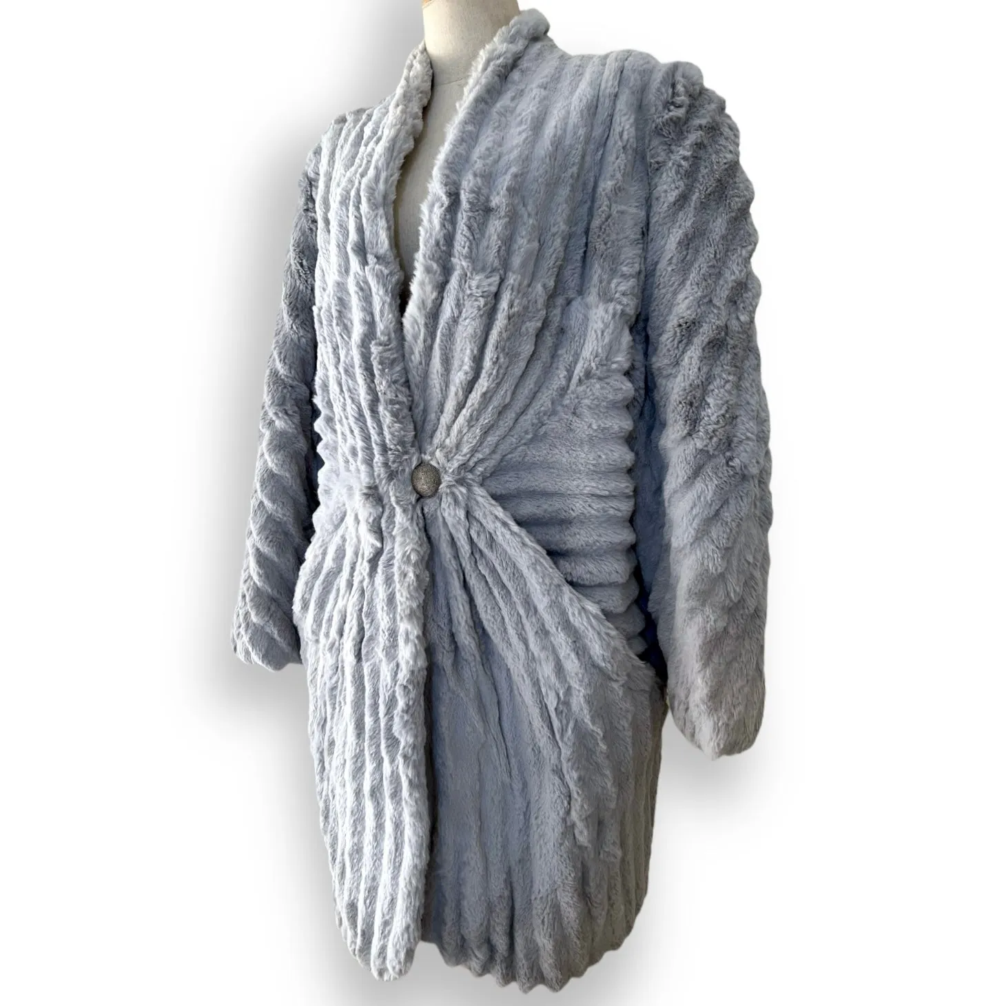 Incredible 1970's Rabbit's Fur Coat