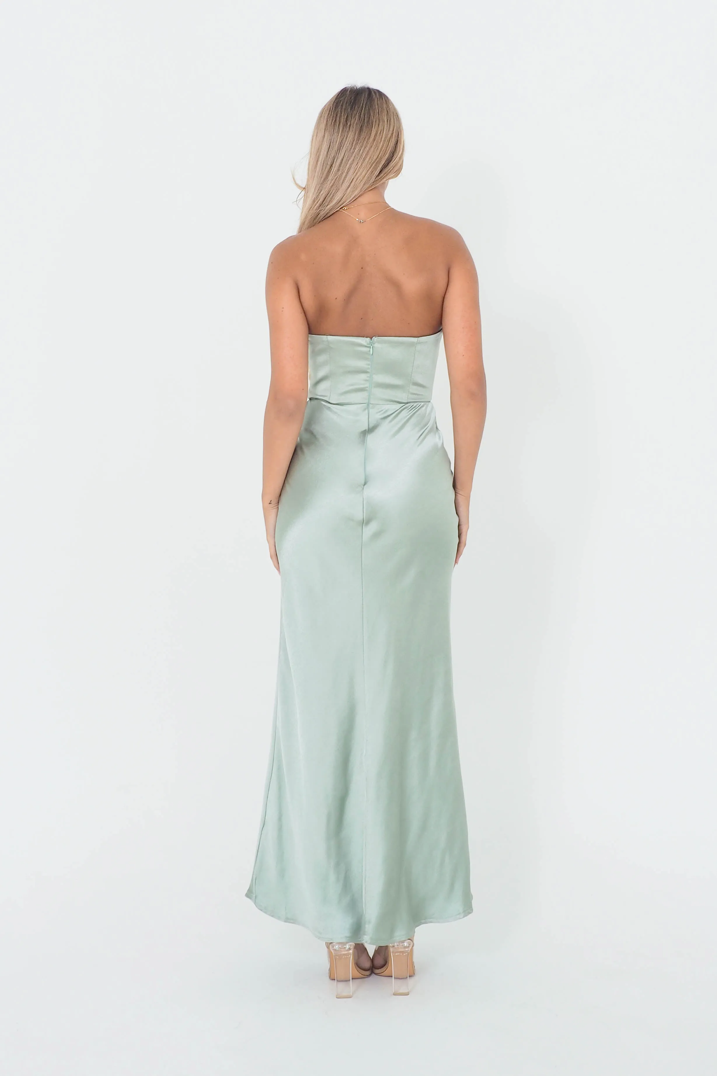 Jose Maxi Dress - Pistachio