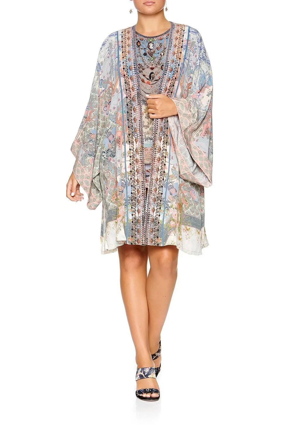 KIMONO WITH TIE BELT BLANCHES BLESSING