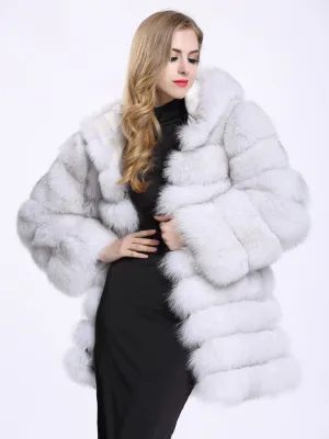 Lavish Hooded Faux Fur Winter Coat