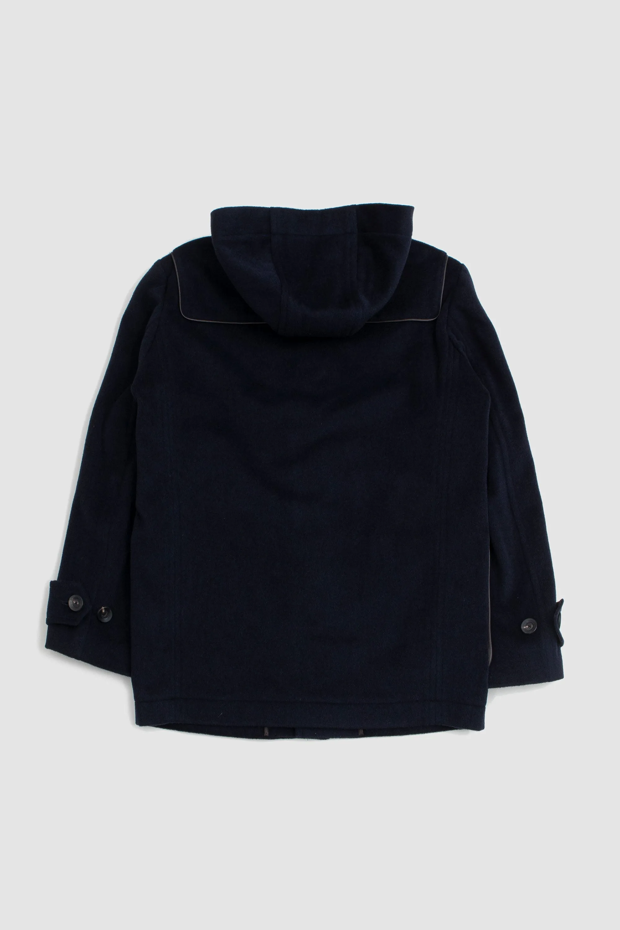 Library Duffle Coat Heavy Wool Navy