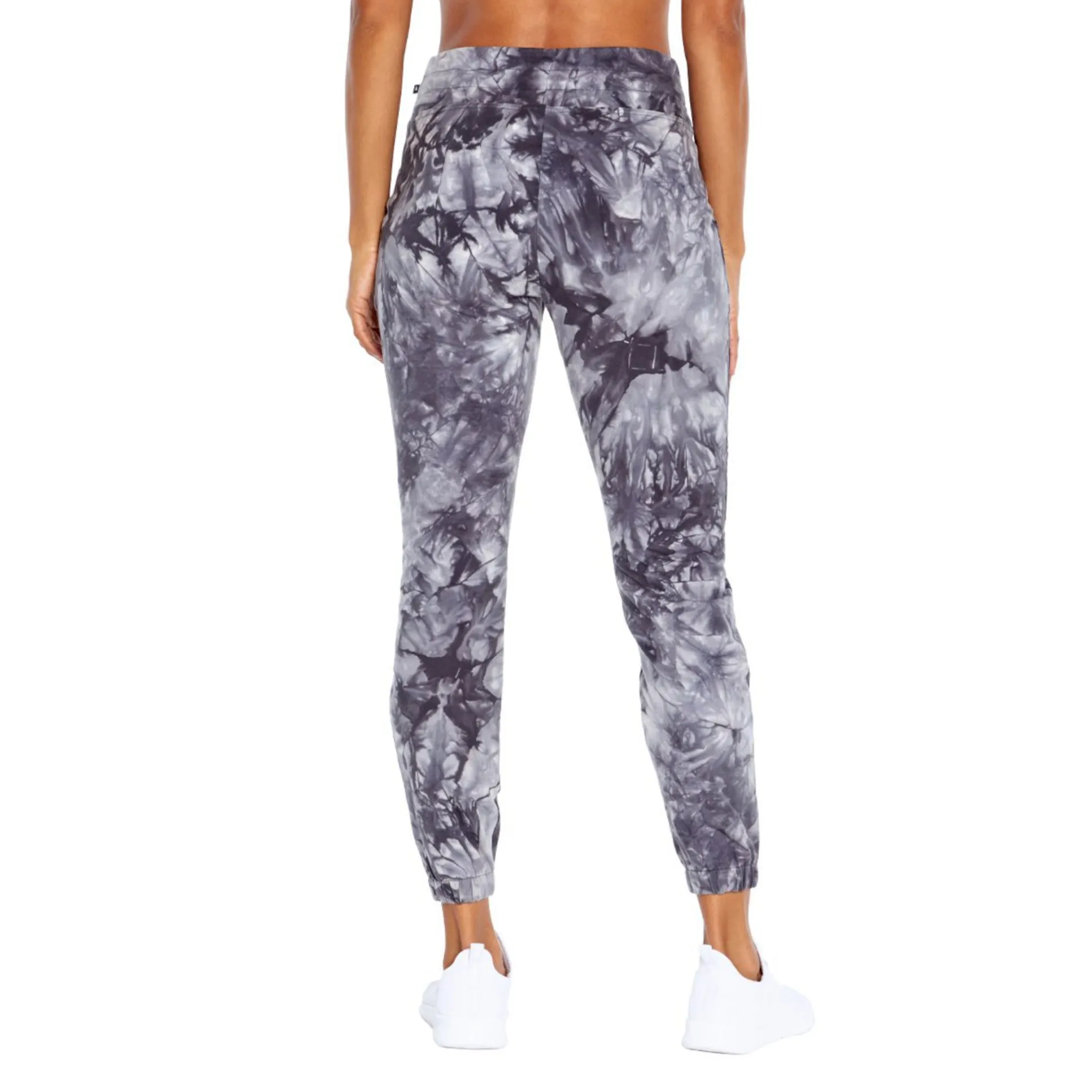 Marica Women's Maxine Marble Print Cotton Blend Athletic Pants Joggers