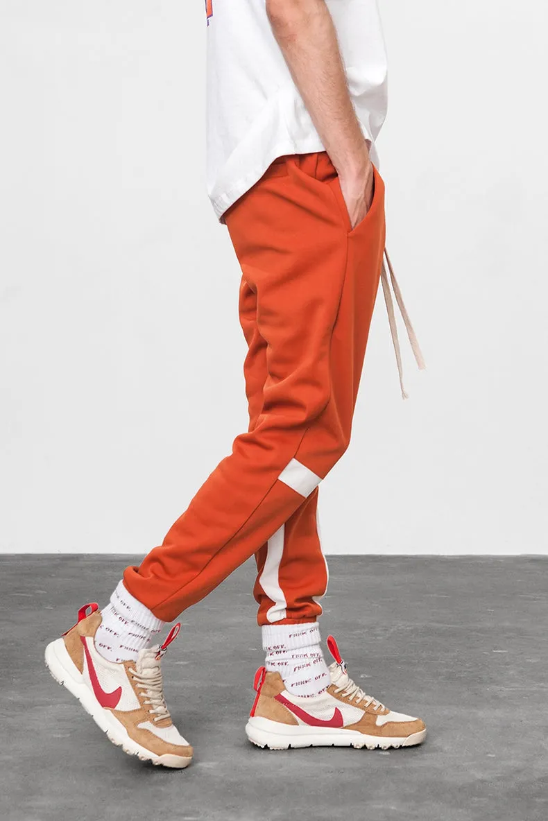 Men's Spring/Autumn Retro Joggers With "Right Choice" Side Print