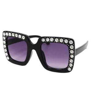 Sunglasses | Black Square Crystals | Tiny Treats and Zomi Gems