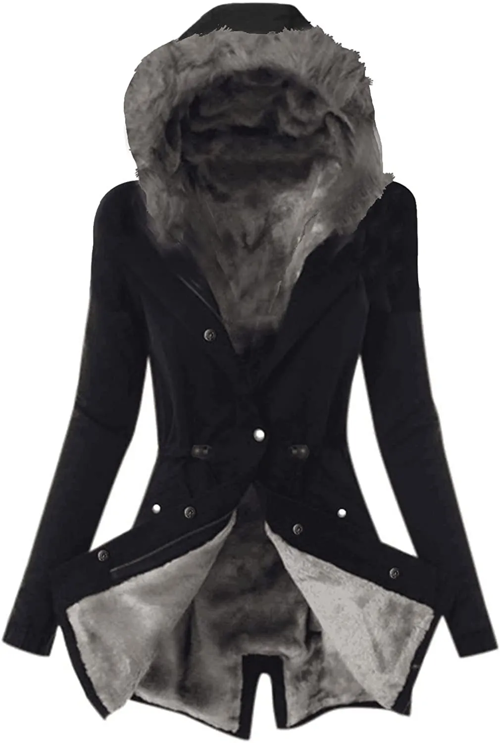 Winter Coats for Women, Womens Winter Puffer Jackets with Fur Hood