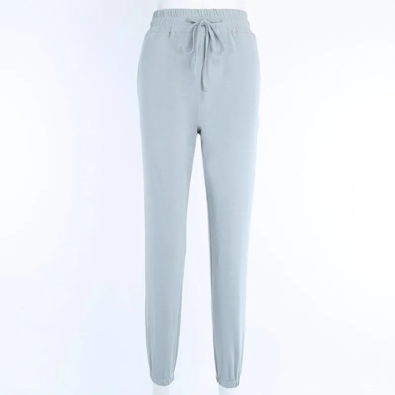 Women's Autumn Casual Elastic High Waist Pants
