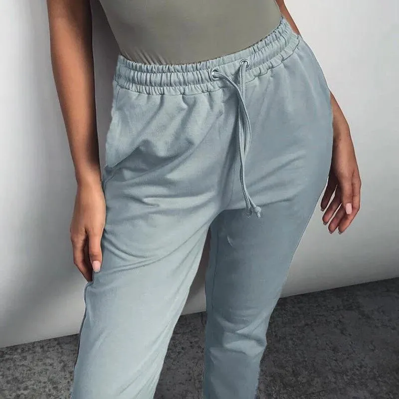 Women's Autumn Casual Elastic High Waist Pants