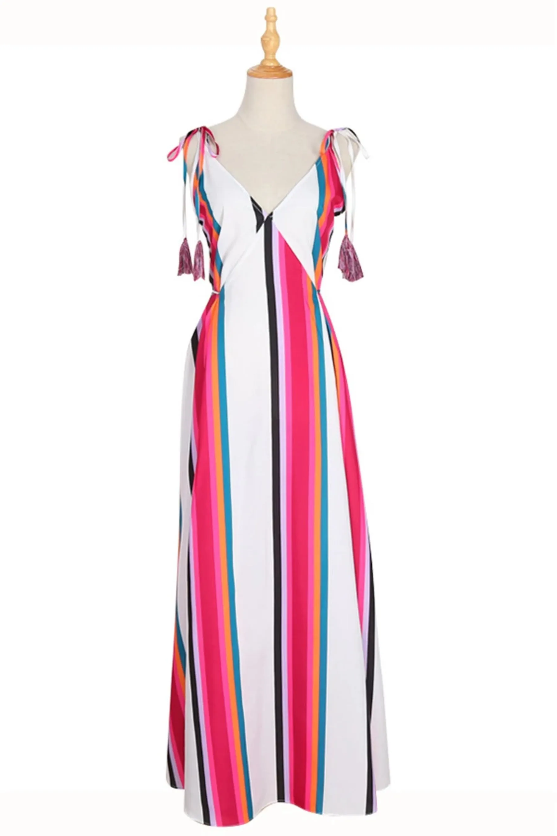 Women's Summer Casual Printed Long Dress | Plus Size
