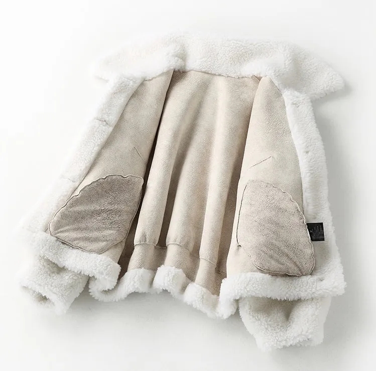Women's Winter Casual Loose Wool Short Coat
